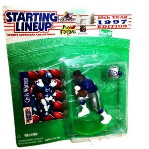 Starting Line Up 1997 Chris Warren Action Figure NWT
